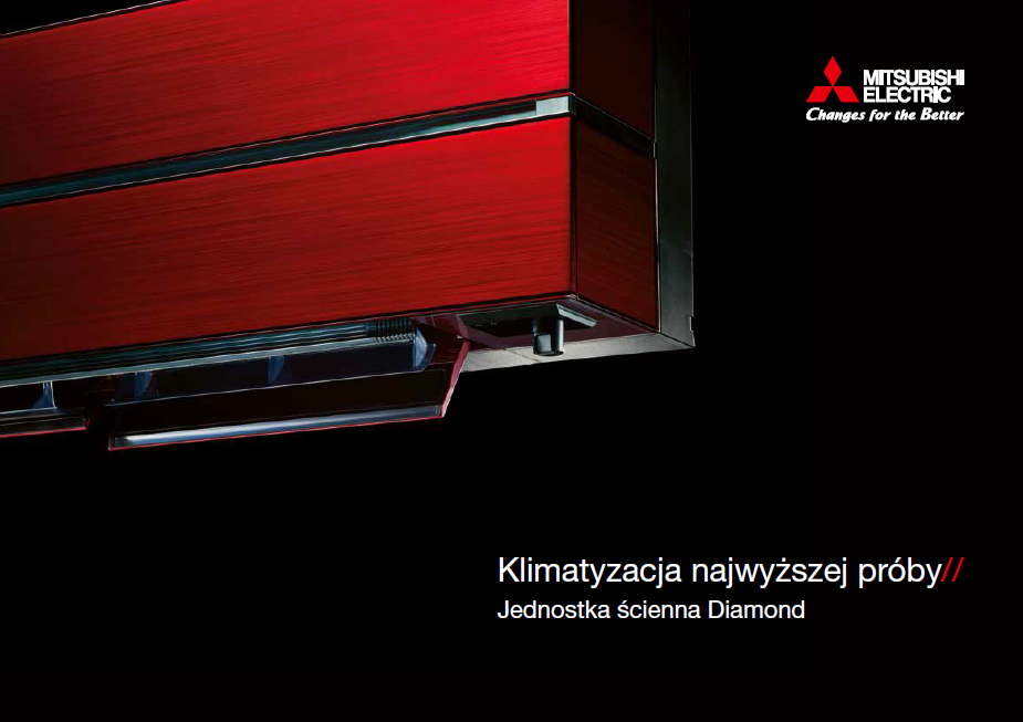 Jednostka ścienna Mitsubishi Diamond - Klimatyzacja najwyższej próby